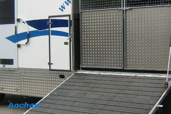 Ramp Nonslip Rwber Mat - Amlochredd Gwydn